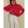 Women's Autumn and Winter Thick Knit Loose Turtleneck Casual Sweater