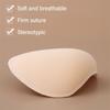 2Pairs Convenient Sewing Accessories DIY Apparel Sponge Shoulder Pads Soft Padded Shoulder Pad Covered Set-in Sewing