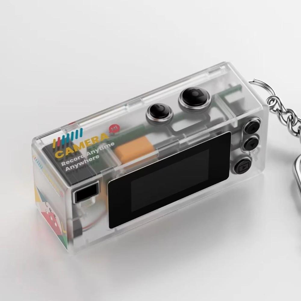 Прозрачный брелок Камера-большой палец Мини с записью видео 1080P HD Подвеска для рюкзака Цифровая камера CCD Камера для активного отдыха