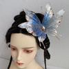 Antique Butterfly Hair Clip Hair Barrettes Women Traditional Chinese Costume Buyao Hair Styling Clip for Dressingup
