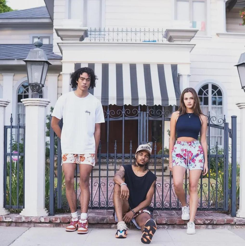 Летние баскетбольные шорты унисекс: Стиль масляной живописи, повседневная сетка, свободный крой, длина до колена