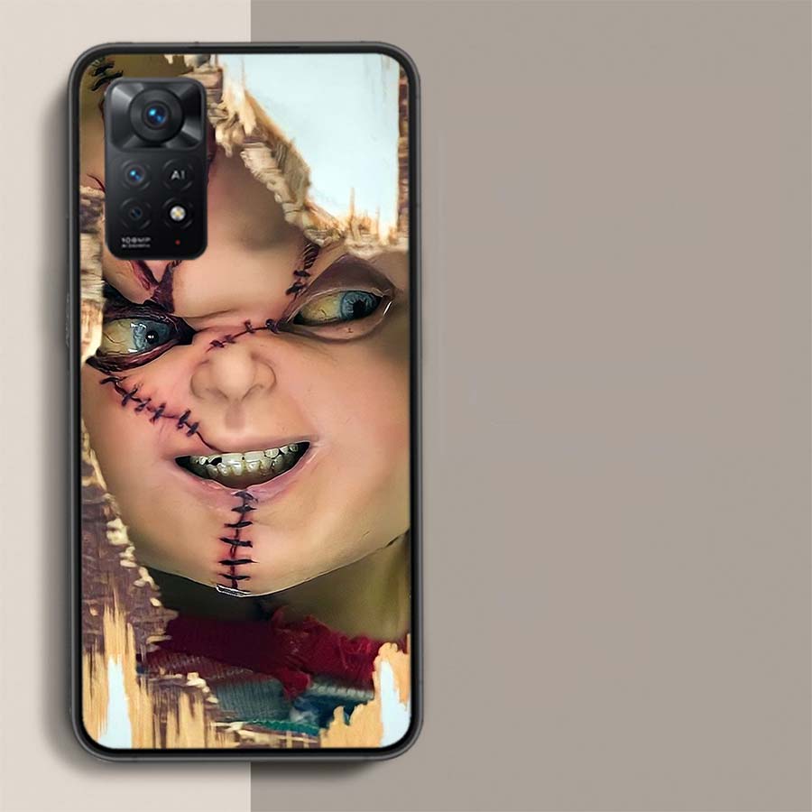 Чехол для телефона из фильма ужасов Кукла Чакки Для Xiaomi Redmi Note 12 Pro Plus 5G 12S 11 11E 11T Pro 10 9 8 7 11S 10S 4G 9T 8T 9S Capa Co