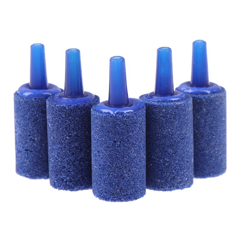 5 шт. цилиндрический аэратор для аквариума с пузырьками воздуха, аэратор для аквариума с воздушным камнем