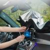 Автомобильный солнцезащитный зонт, складной передний зонт, солнцезащитный козырек для окна автомобиля, летние солнцезащитные аксессуары