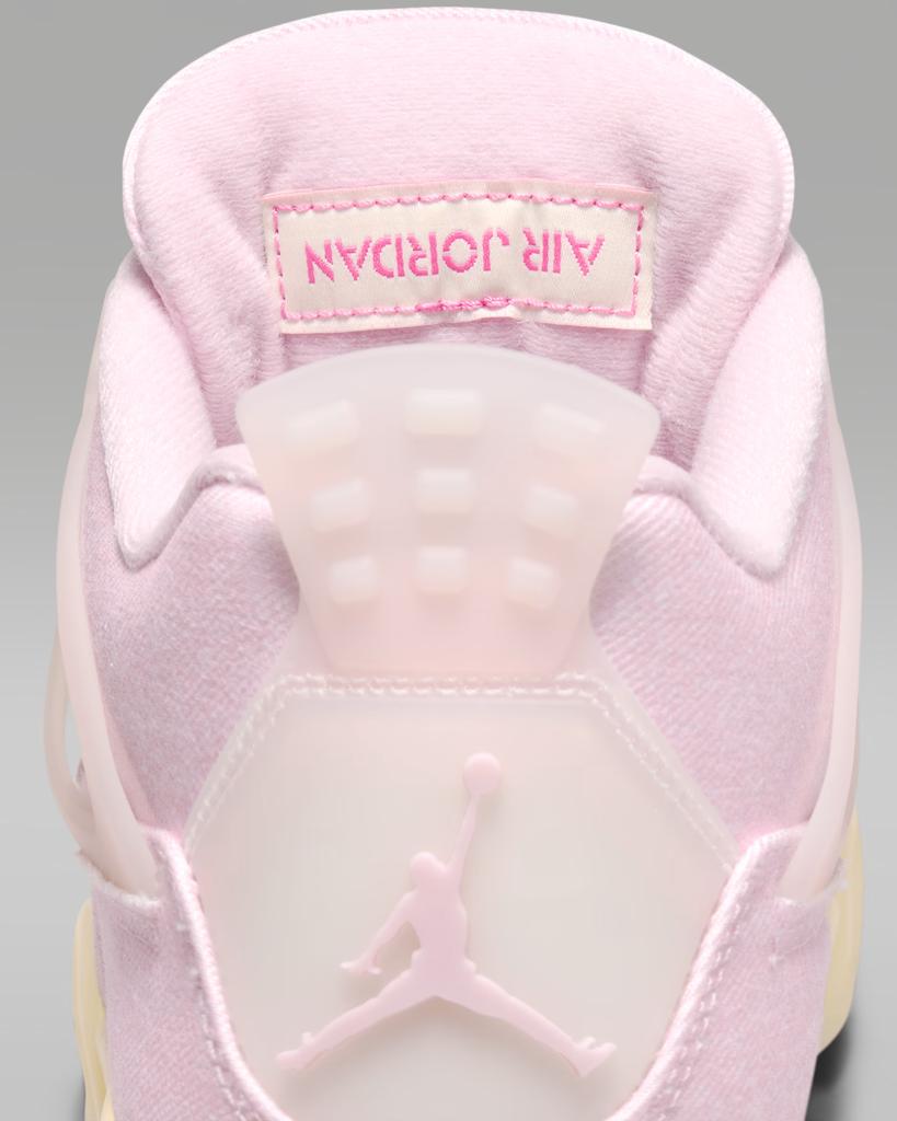 IB6716-600 Nike Air Jordan 4 Retro "Pearl Pink/Iced Carmine" (Женский)
