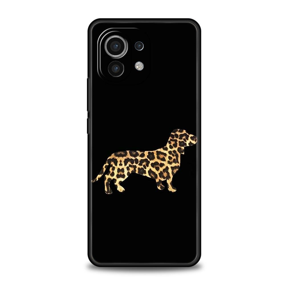 Милый Чехол для Телефона с Таксой и Бульдогом Для Xiaomi Mi 17 15T 15 14 14T 13T 12T Pro 12 13 Lite 5G 11T Poco X6 X7 X5 Pro Мягкий Чехол