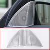 Car Styling Inner Door Stereo Speaker Tweeter Covers Stickers Trim For Mercedes Benz C Class W205 C180 C200