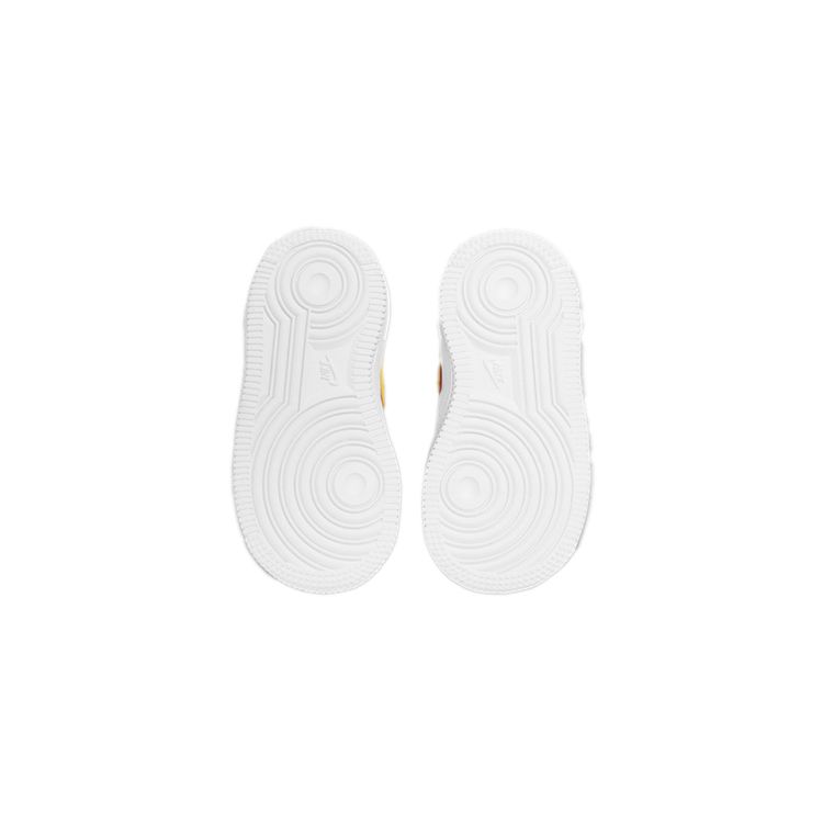 UNO x Nike Air Force 1 Low TD 50-летие Детские кроссовки Белый Желто-лаймовый Университетский красный DO6636-100