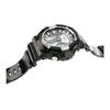 Casio Серия часов с двойным дисплеем (жидкокристаллический/стрелочный) Модные Классические Мужские Часы Черные GA-200BW-1A