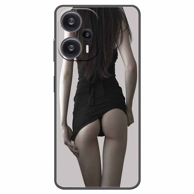 Для чехла POCO F5 5G Чехол POCOF5 Бампер На Для Xiaomi Poco F5 5G Мягкий силиконовый задний чехол из ТПУ Чехлы Poco F 5 2023 Coque Fundas