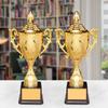 Plastic Model Gold Trophy Awards Children's Craft Souvenirs Small Prize Cup  Children Award Prize