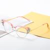 New Vintage Rhinestones Cat Eye Reading Glasses Women Anti Blue Light Prescription Magnifying Optical Glasses Frame