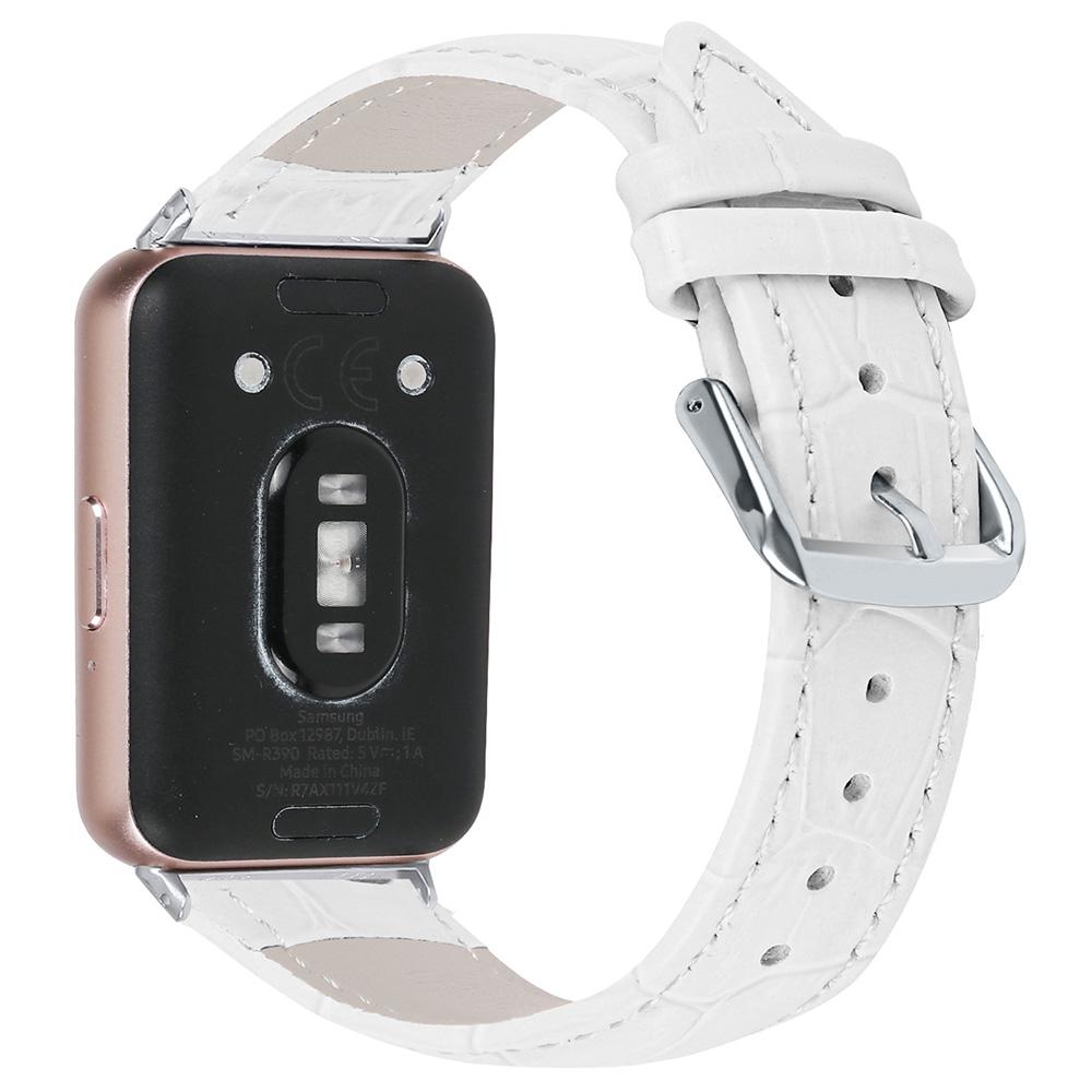 Гладкий ремешок для часов из ПУ кожи для Samsung Galaxy Fit3 SM-R390, браслет-ремешок на запястье