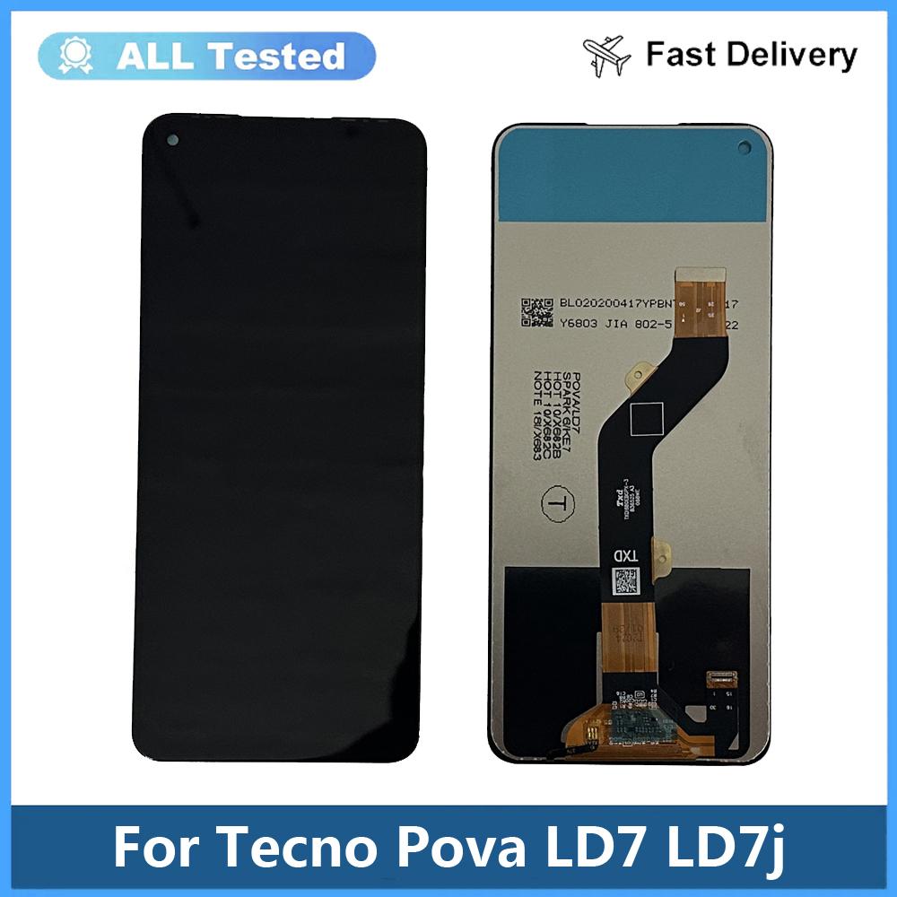 Полная сборка LCD экрана и дигитайзера для Tecno Pova LD7 LD7j