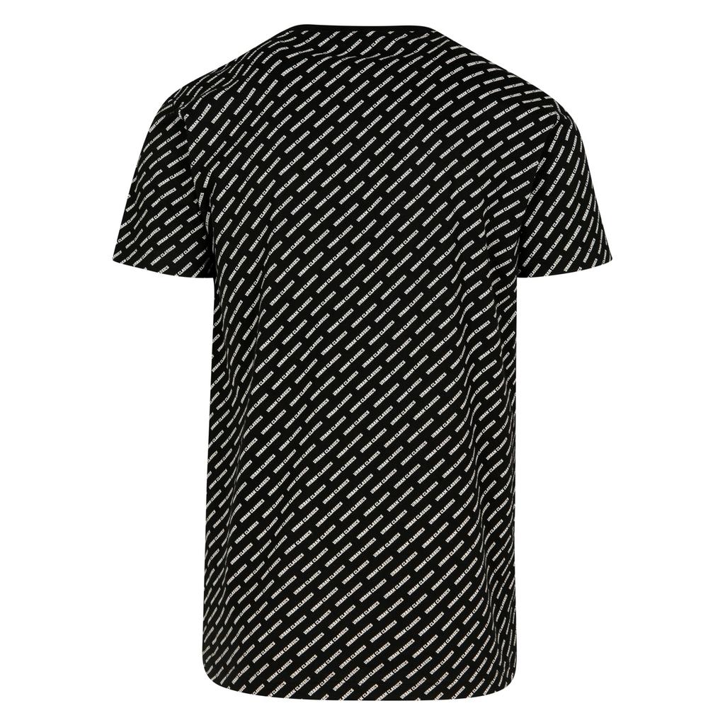Urban Classics Mens All Over Logo T-Shirt