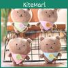 Плюшевая брелок-медведь для шуток с супермягким коротким ворсом для детей и взрослых