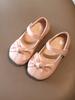 Girls Leather Shoes Spring Cute Bowknot Soft Soled Kids Princess Shoe Fashion Children Student Little Girl Single Shoe Kid Shoe