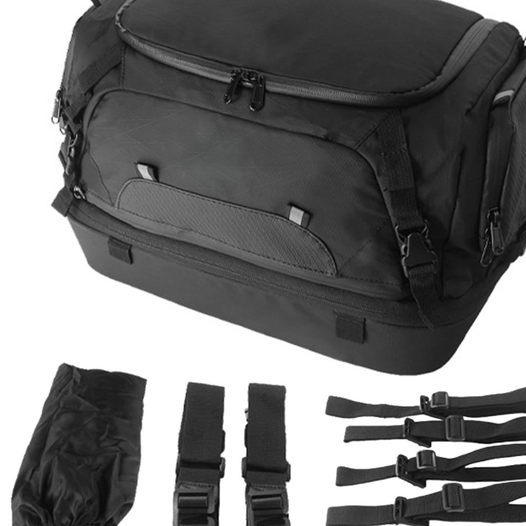 Сумка на заднее сиденье мотоцикла, рюкзак двойного назначения, водонепроницаемые 35-42 л