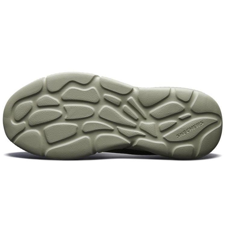 Skechers Ingram Простые удобные сетчатые низкие повседневные кроссовки для бега мужские кроссовки Серый Коричневый 65867-DKTP