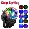 RGB Disco Ball Party Lights DJ Disco Light LED Projector Strobe Lamps Birthday Party Car Club Bar Karaoke Xmas Sound Lights