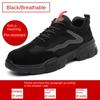 Men's Anti-Smashing and Anti-Stab Safety Shoes Breathable Non-Slip Protective Shoes