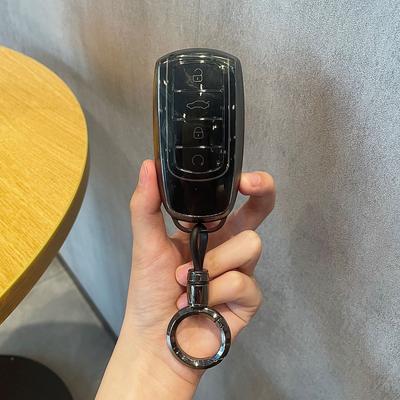 Нано Черный ТПУ для Chery Tiggo 8 Pro Tiggo 8plus New 5 Plus 7 Pro 4 Tiggo 4 5X 7 Pro 8 Exeed Txl Tx Lx Чехол-крышка для корпуса автомобильного ключа-пульта