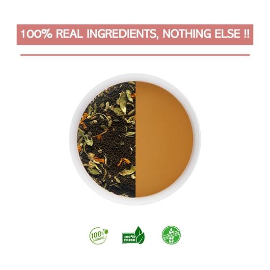 TEA SENSE Bombay Cutting Masala Chai | 200 г | Крепкий и ароматный | Ассам CTC, кардамон, фенхель, сушеный имбирь, черный перец | Чайпати, чайный порошок