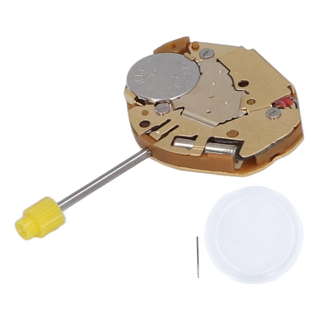 GL30 Gold Movement Quartz Parts with Battery and Stem Watch Movement Accessory for Repairing Replace