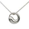 Used TIFFANY&Co. Necklace Eternal Circle Silver925 8.5g Silver El Saperetti