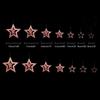 7pcs/lot Twinkle Star Paper Pendant Garland Ornaments Christmas Decorations for Home New Year Natal Noel Decor Navidad 2020
