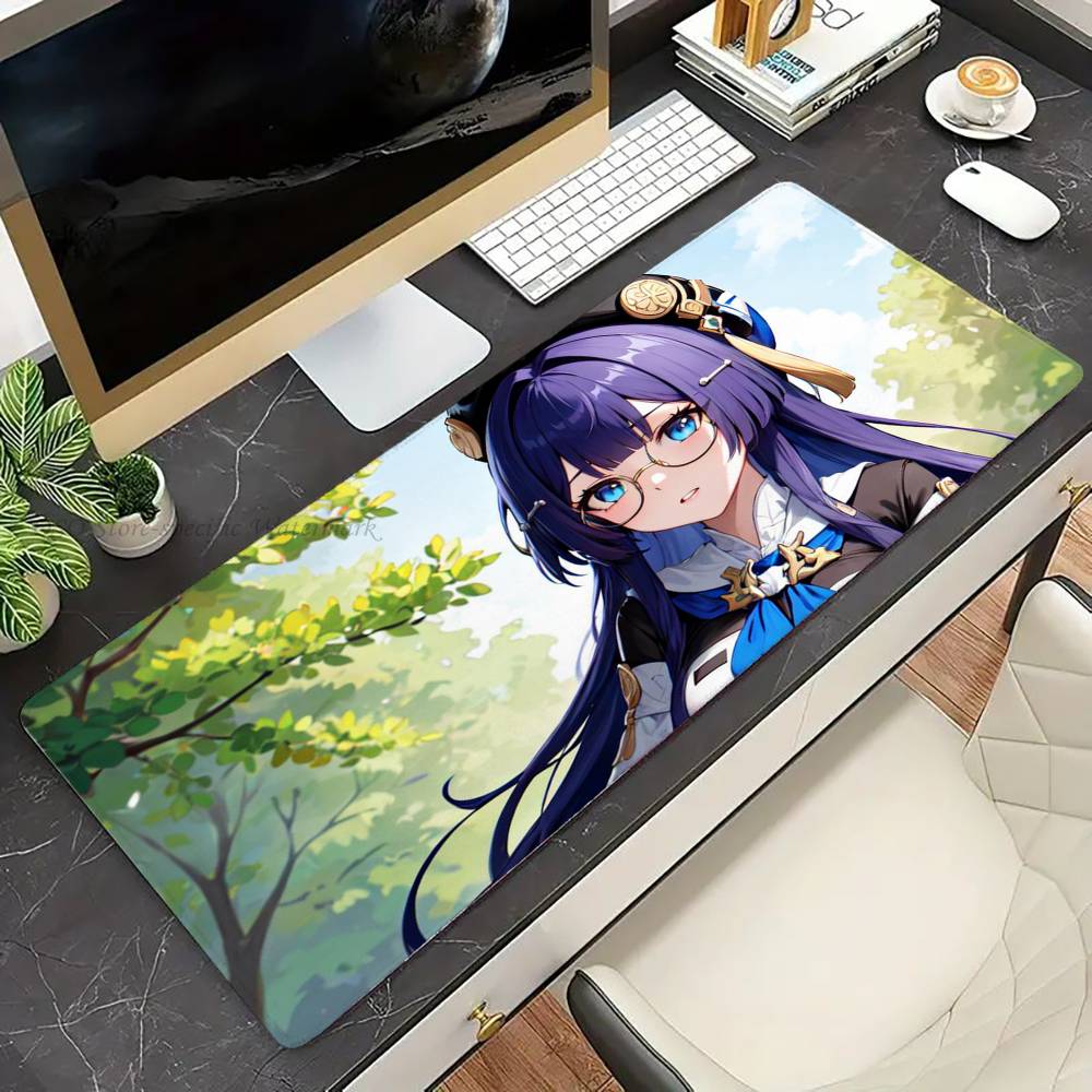 Pela Anime H-honkai Star Rail Коврик для мыши Нескользящий Подходит для офисных компьютеров Ноутбуков Игровых столов для киберспорта Клавиатура XXL