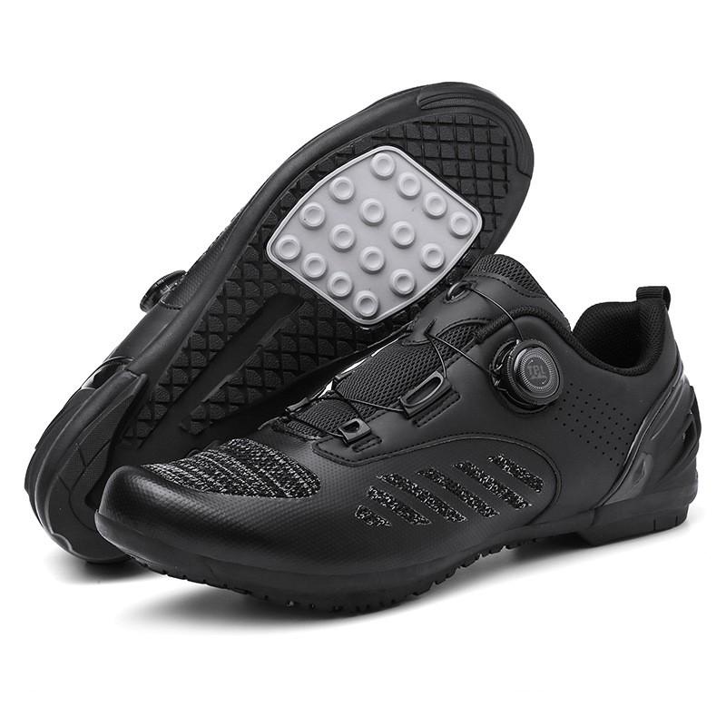 Mens Cycling Shoes Mesh Upper Non-Cleat MTB Road Bike Indoor Trainer Unisex Lightweight