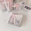 Bow A5/A7 Binder Notebook Cover Korean Style Photocard Cover Loose Leaf Photo Album Cover  Writing