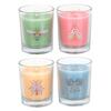 Mandarin & Bergamot Floral Bug Scented Candle (Pack of 4)