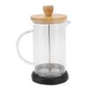 French Press Heat Resistant Hand Brewing Filter High Borosilicate Tea Coffee Brewer Pot for Office