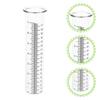 Rain Gauge Tube Replacement 7 Inch Cold And Crack Resistant Plastic Rain Gauge Tube For Outdoor Yard Garden