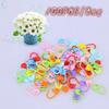 100pcs/bag  Mini Case Knitting Crochet Locking Stitch Plastic Markers Sewing Accessories