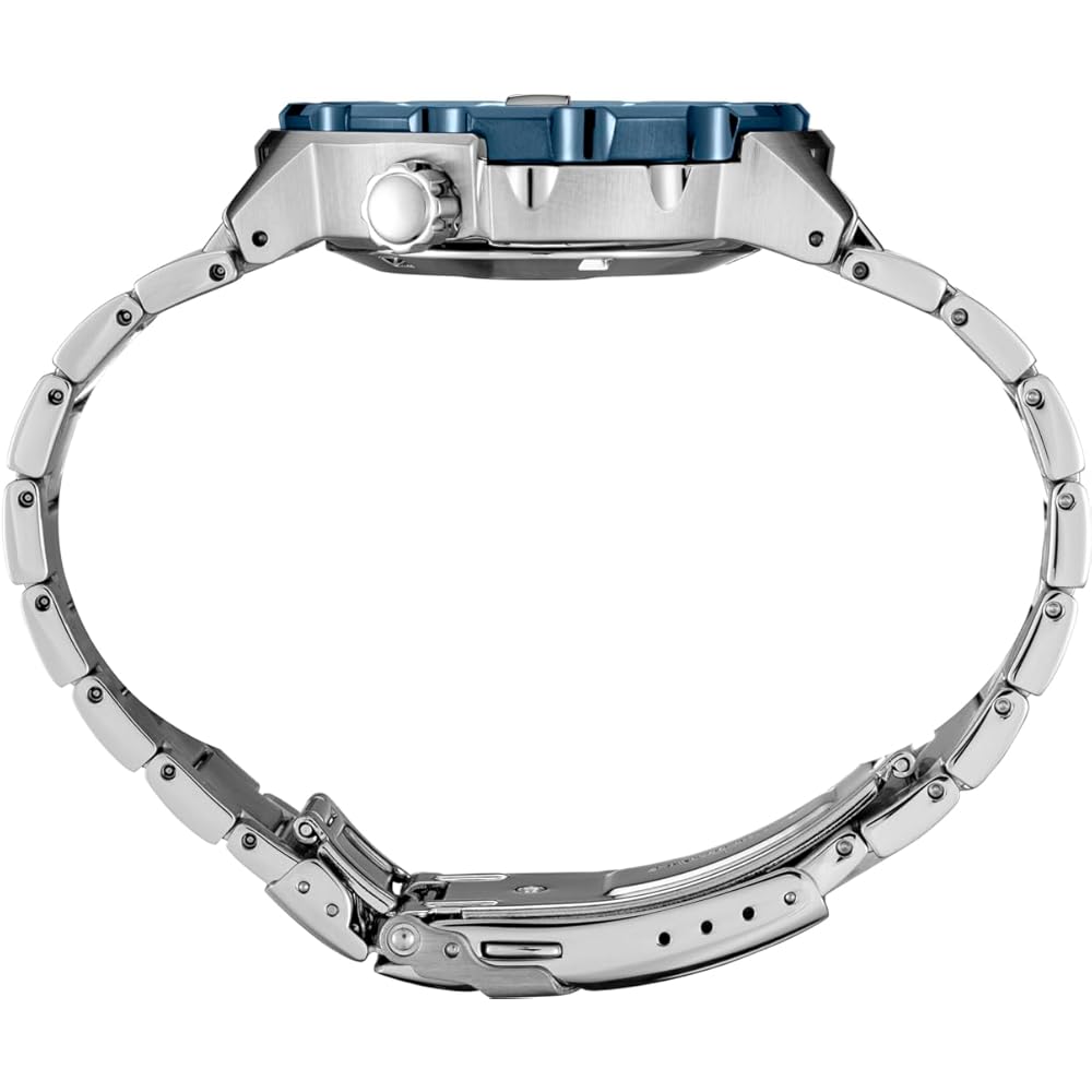 Мужские автоматические дайверские часы Seiko Prospex PADI SRPE27 Аналоговые Черно-синие Водонепроницаемость 200м