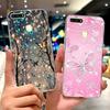 For Huawei Y6 2018 Case ATU-L21 ATU-L22 Cover Luxury Marble Butterfly Soft Silicone Phone Cover For Huawei Y6 Prime 2018 Carcasa