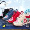 Single Shoes/velvet, Travel Shoes, Canvas Embroidered Cloth Shoes, Women's Casual Shoes, High-heeled Sports Shoes