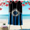 Club Brugge KV Logo Print Beach Towel, Large Soft Quick Dry Towel for Beach Camping Swimming