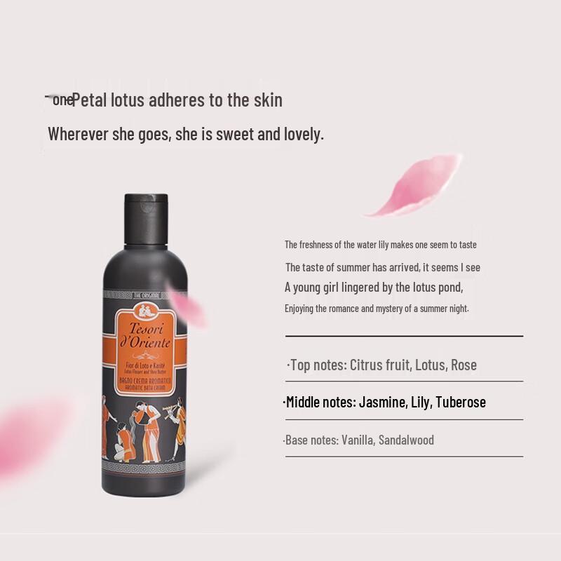 Oriental Jewel Water Lily Perfume Shower Gel