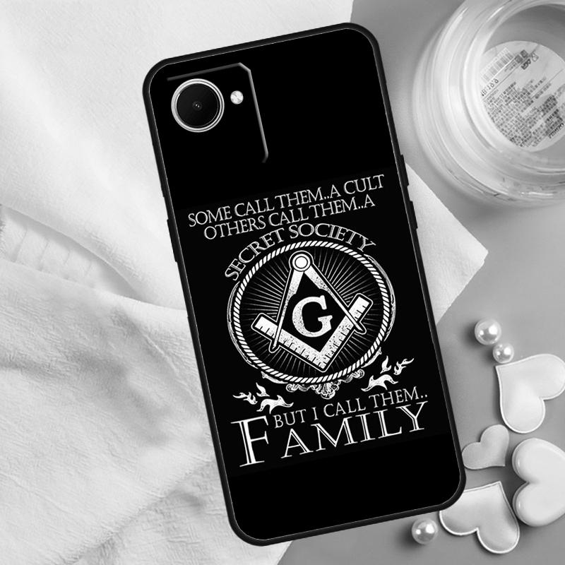 Free And Accepted Masons For Realme 14 10 11 12 13 Pro Plus GT 6 5 6T GT7 Pro C61 C55 C53 C51 C21Y C25S C75 C67 Case