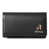Paul Smith Marquetry Bright Stripe Rabbit Key Case Set No (813018 P902) - (Personalized) (Black, Personalization)
