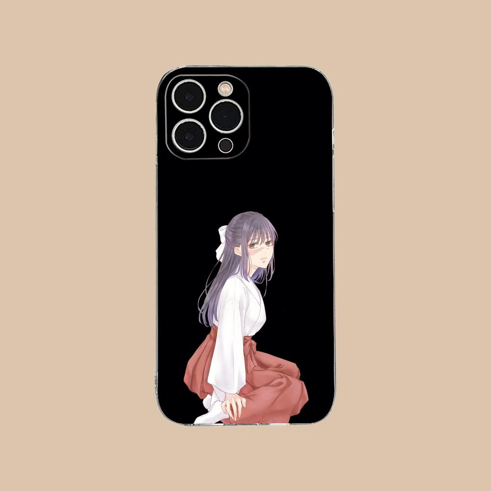 JJK Utahime Iori Прозрачный ТПУ чехол для мобильного телефона для iPhone 17 16 15 14 13 12 11 X XR XS Air Pro Max Plus Mini Цветной чехол