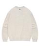 COVERNAT Arch Logo Sweatshirt Oatmeal