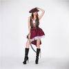 Halloween Cosplay Caribbean Female Pirate Costume, Adult Female Somali Pirate Costume