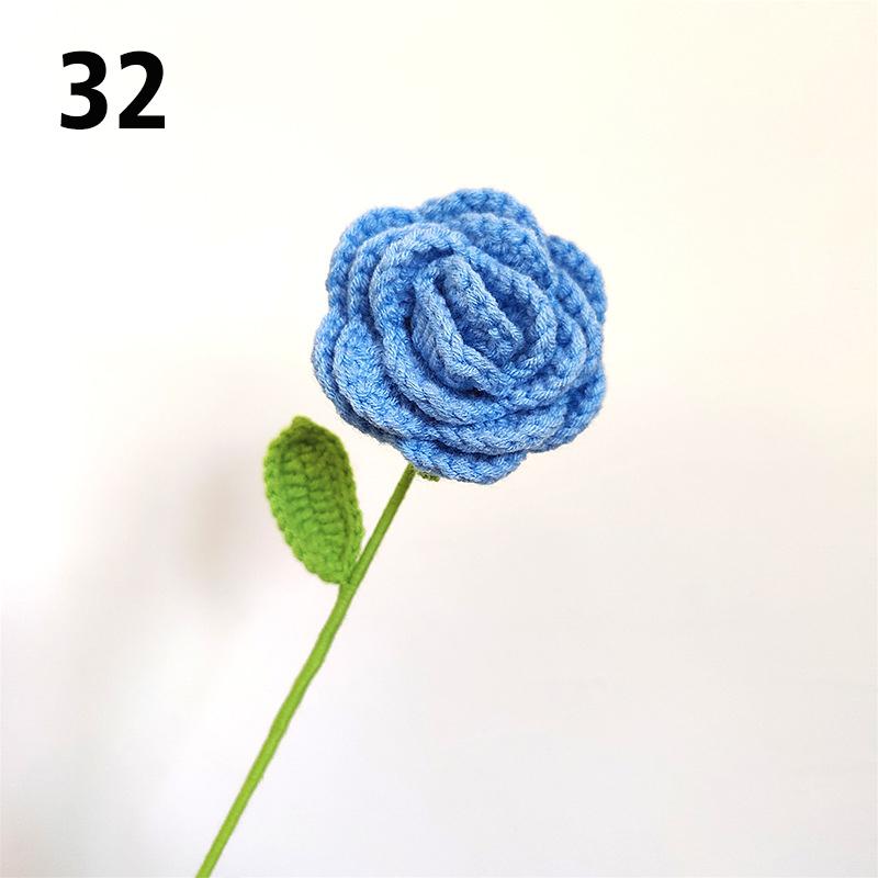 Подарок на День Учителя Подсолнух Вязаный Цветок Вязаный Цветок Ручной Работы Букет Домашний