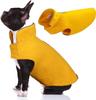 Windproof Winter Warm Fleece Small Dog Coat Reversible Puppy Jacket Reflective Soft Pet Vest, Cold Weather Dog Sweater Apparel Leash Access Overcoat