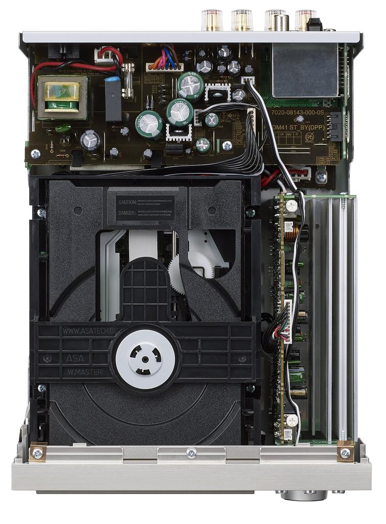 Denon Wide FM Radio Tuner with Discrete Amplifier Compatible CD Receiver Premium Silver RCD-M41 AM/FM Bluetooth® RCD-M41SP